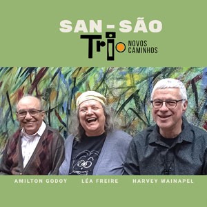 Fe do CD Novos Caminhos. Artista(s) Léa Freire, Amilton Godoy, Harvey Wainapel.